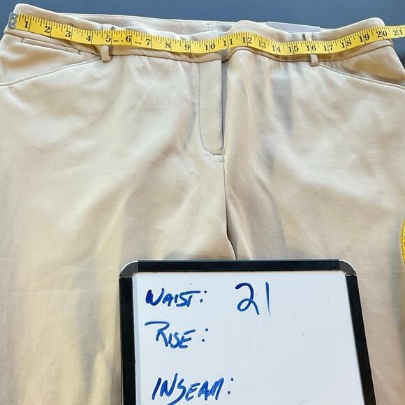 NWT Chico’s Light Khaki So Slimming Straight Leg Pants Size 3.5 (18R) - Picture 6 of 9